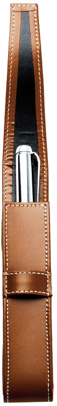 Schreibgeräteetui UNO CAMBRIDGE Top Grain Leder hellbraun