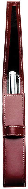 Schreibgeräteetui UNO CAMBRIDGE Top Grain Leder rot