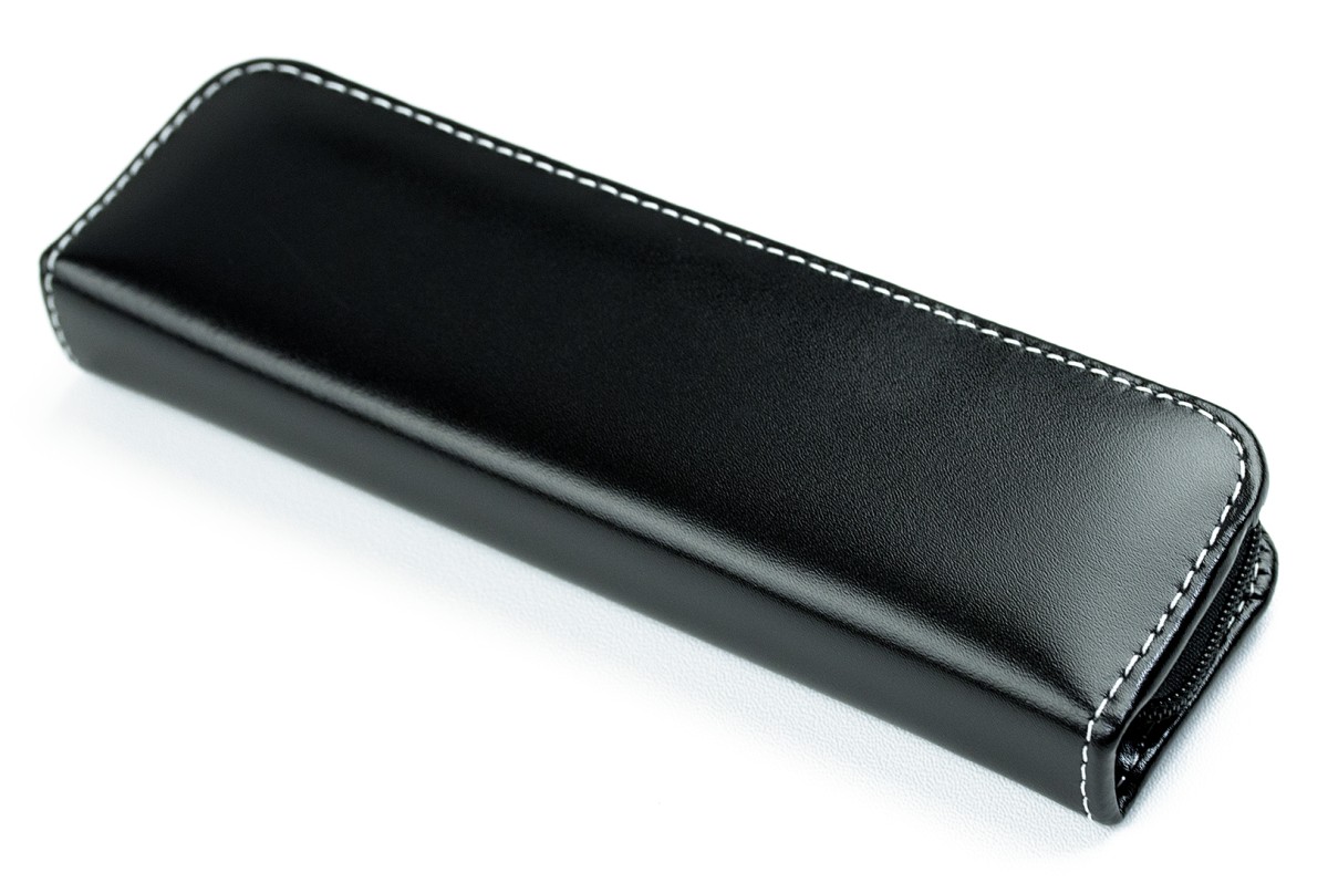 RV-Schreibgeräteetui DUO - CAMBRIDGE Top Grain Leder - schwarz