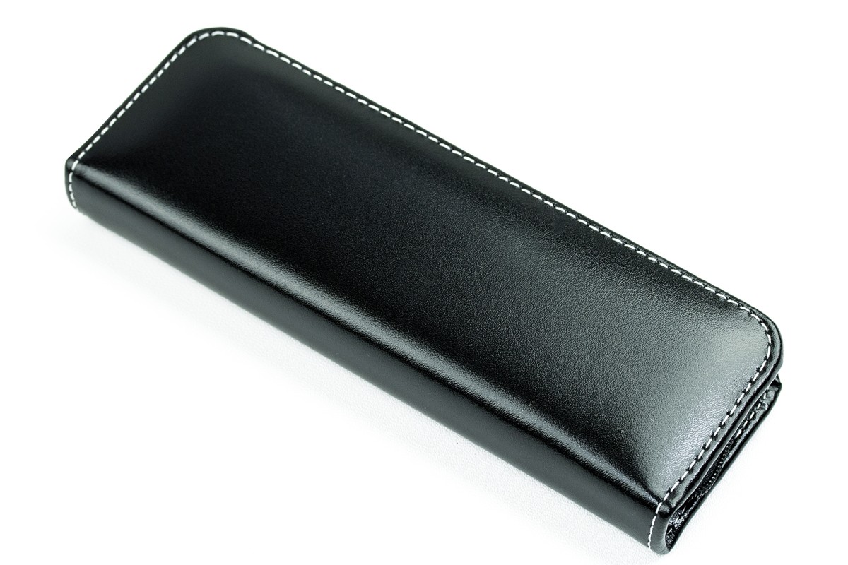 RV-Schreibgeräteetui TRIO - CAMBRIDGE Top Grain Leder - schwarz