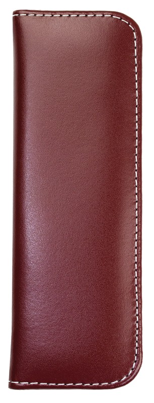 RV-Schreibgeräteetui TRIO - CAMBRIDGE Top Grain Leder - rot