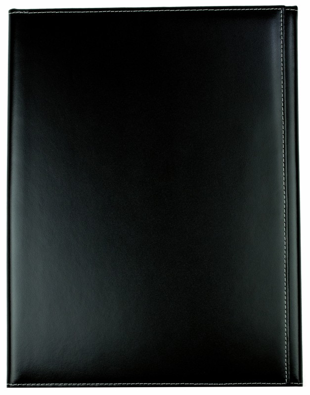 Vertragsmappe DIN A4 | Echtleder | CAMBRIDGE schwarz