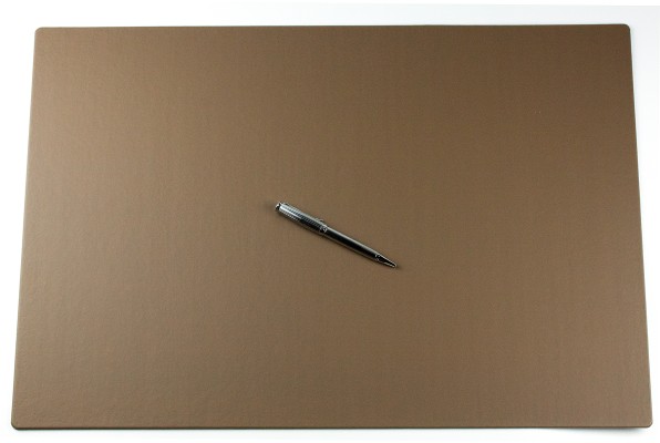 Schreibunterlage XXL ECO APPLE LEATHER Lederimitat braun
