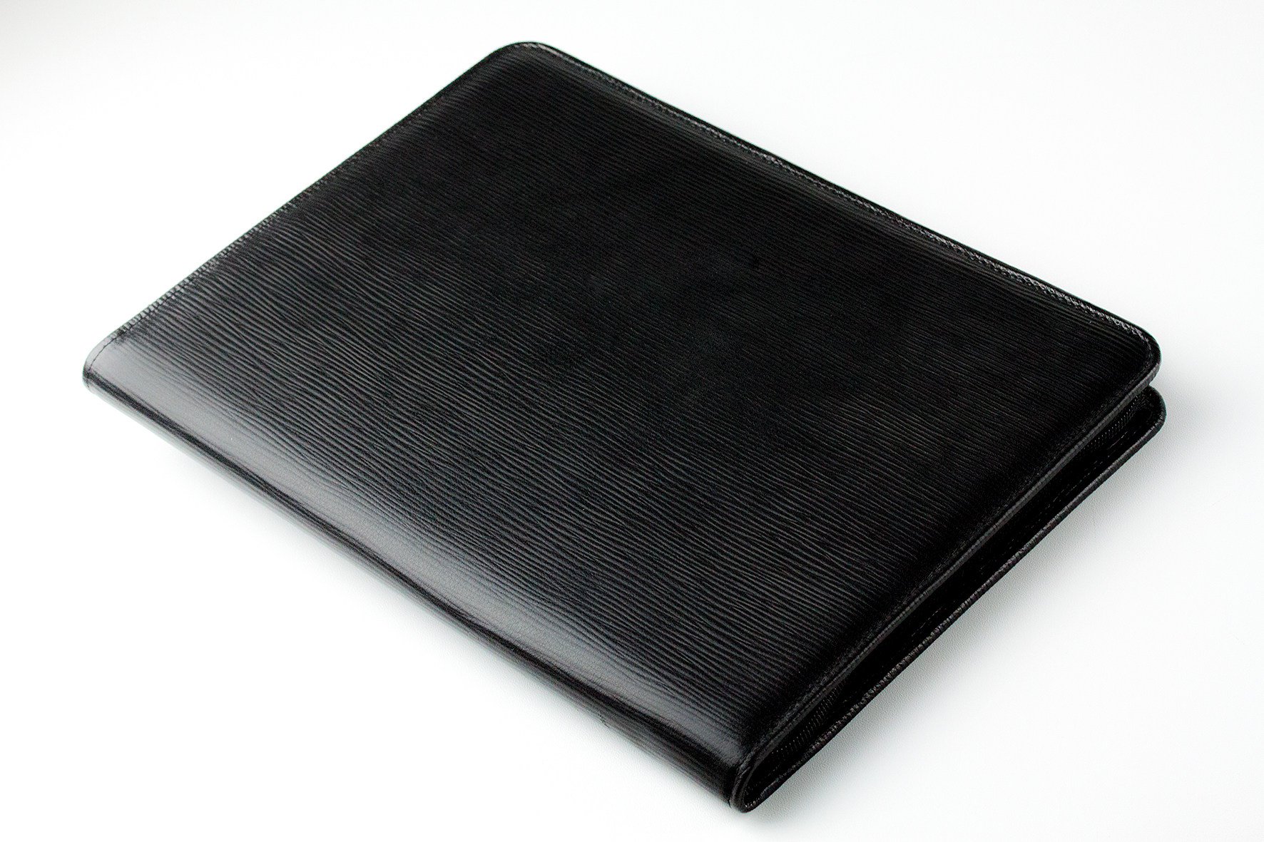 Taschenleerer Schreibmappe A4 schwarz Konferenzmappe mit Tabletfach 