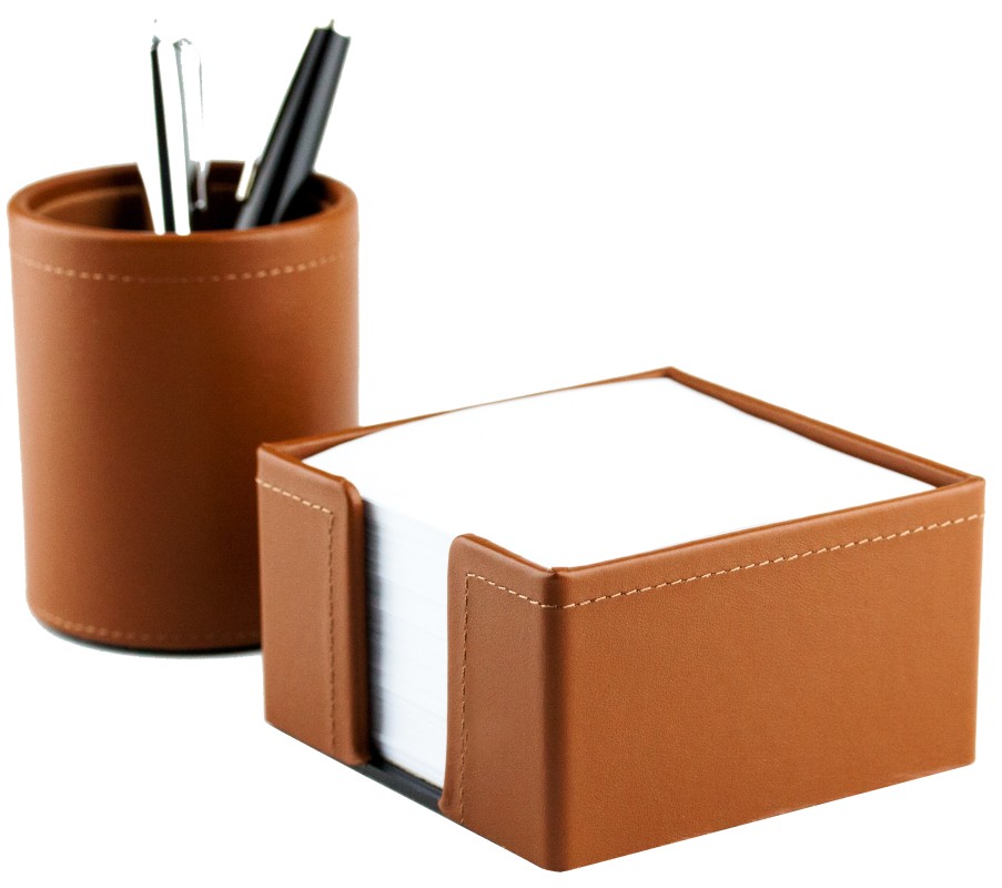 Zettelkasten PREMIUM LEDER BOXCALF cuoiobraun (glatt)