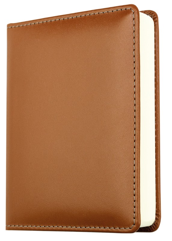 3 Jahreskalender (vergleichend) PREMIUM LEDER BOXCALF cuoiobraun (glatt)