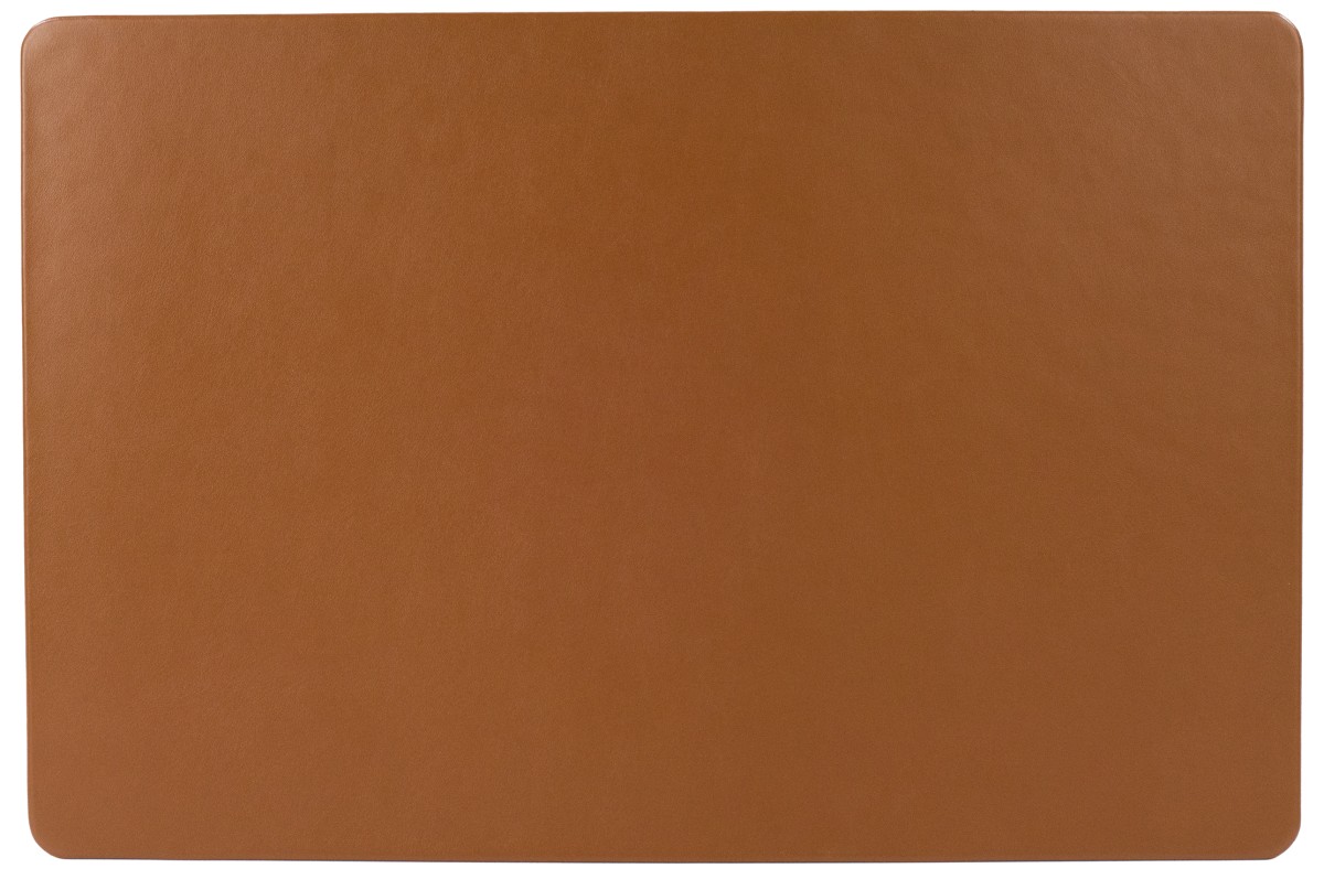 Schreibunterlage "Sekretär" 33 x 50 cm PREMIUM LEDER BOXCALF cuoiobraun (glatt)