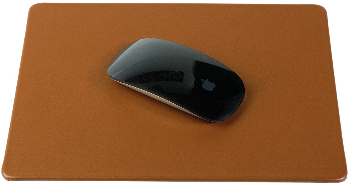 Mousepad PREMIUM LEDER BOXCALF cuoiobraun (glatt)
