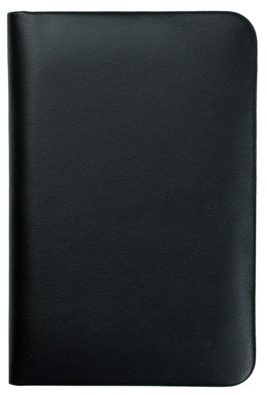 Notizbuch Pocket Format (gebunden) | Echtleder | BOXCALF schwarz