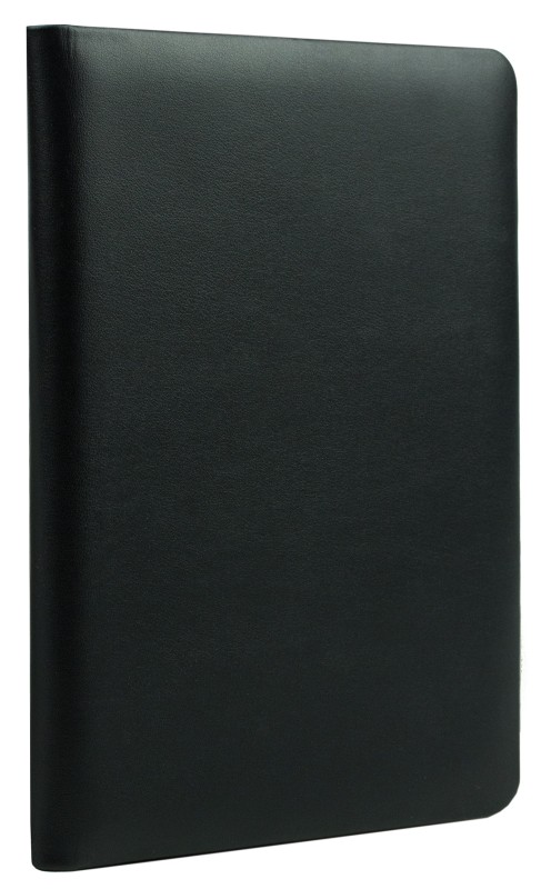 Adressbuch DIN A5 (gebunden) | Echtleder | BOXCALF schwarz