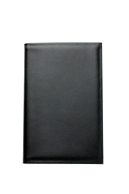 Pocket / Westentaschen Adressbuch (gebunden) PREMIUM LEDER BOXCALF schwarz