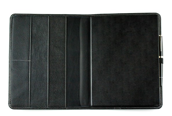 Notizbuch DIN B5+ | SOFTGRAIN schwarz