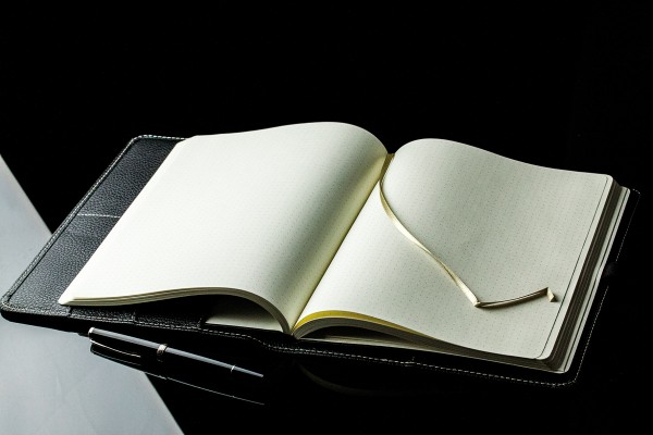 Notizbuch DIN B5+ | SOFTGRAIN schwarz