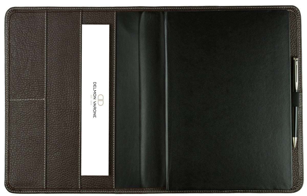 Notizbuch DIN B5+ | Echtleder | SOFTGRAIN dunkelbraun