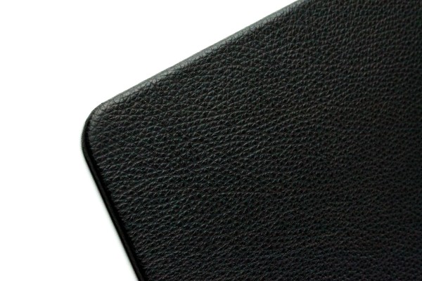 Schreibunterlage "Sekretär" 33 x 50 cm PREMIUM LEDER SOFT GRAIN schwarz (genarbt)