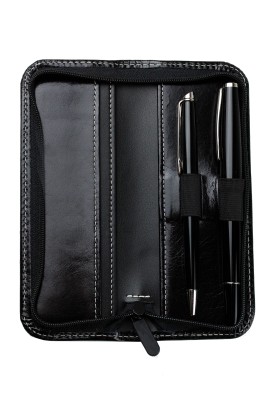 RV-Schreibgeräteetui PREMIUM LEDER VINTAGE Anilin schwarz