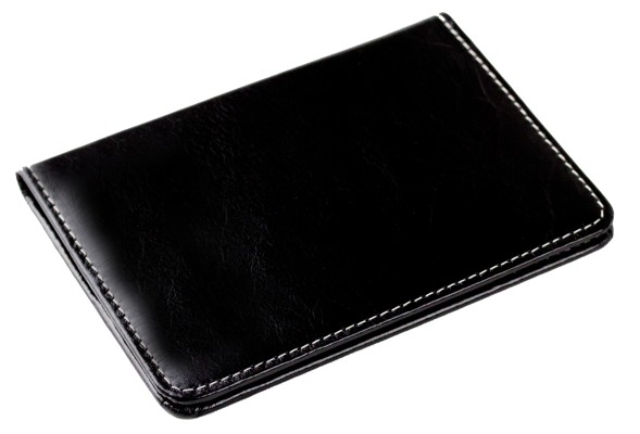 Reisepass / Impfausweis Etui PREMIUM LEDER VINTAGE Anilin schwarz