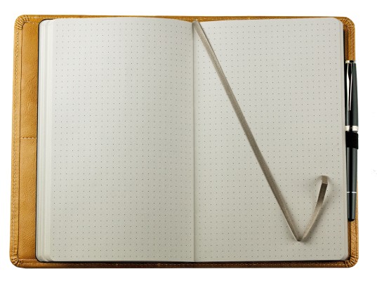 Notizbuch cirka DIN A5 (auswechselbar) PREMIUM LEDER VINTAGE Anilin cuoiobraun