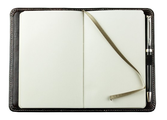 Pocket Notizbuch PREMIUM LEDER VINTAGE Anilin schwarz