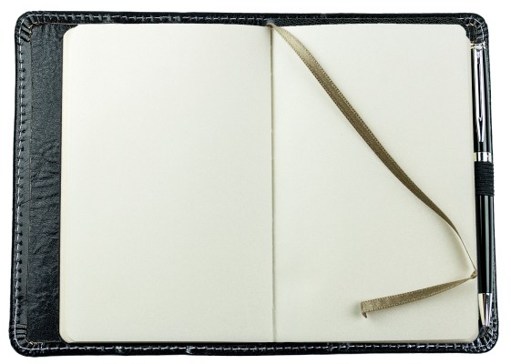 Pocket Notizbuch PREMIUM LEDER VINTAGE Anilin schwarz