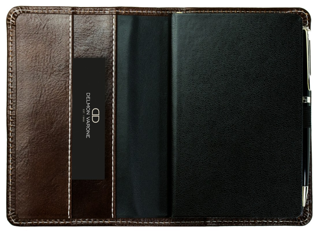Notizbuch Pocket Format | Echtleder | VINTAGE dunkelbraun