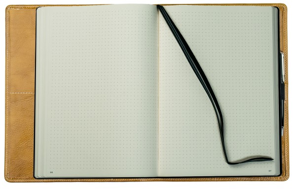Notizbuch cirka DIN B5 PREMIUM LEDER VINTAGE Anilin cuoiobraun