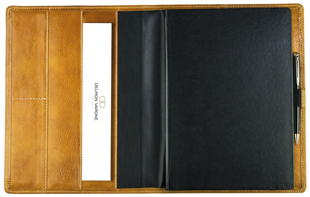 Notizbuch DIN B5+ | Echtleder | VINTAGE hellbraun