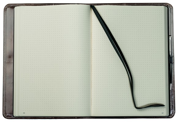 Notizbuch cirka DIN B5 PREMIUM LEDER VINTAGE Anilin marronebraun