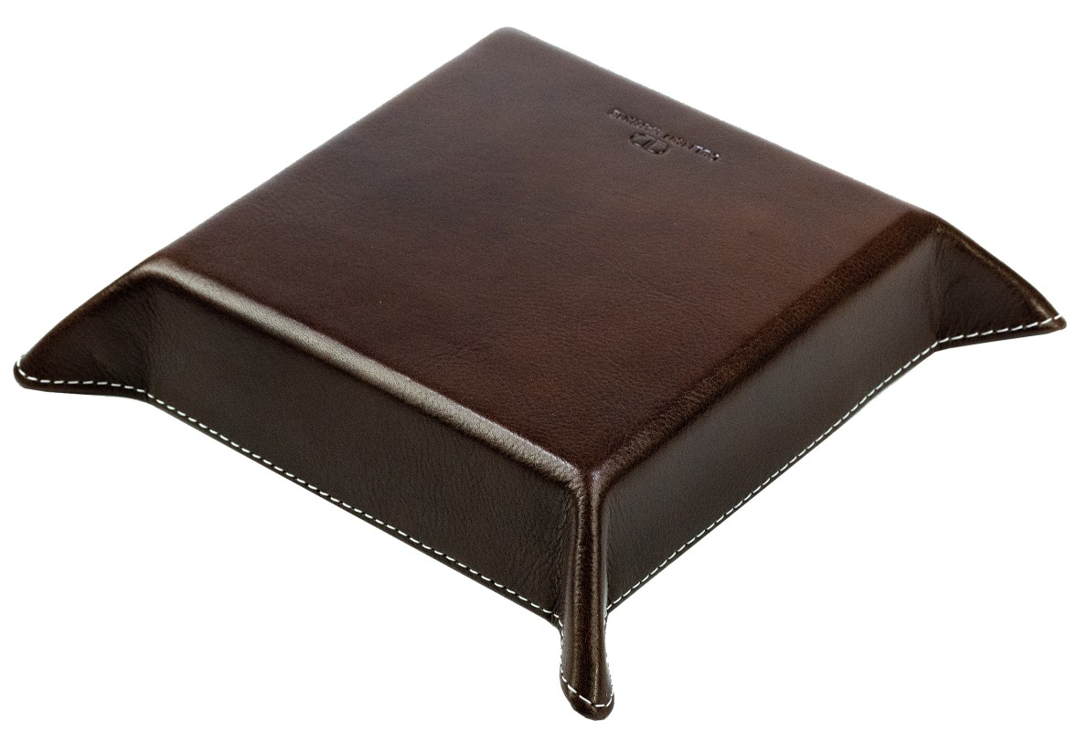 Taschenleerer PREMIUM LEDER VINTAGE Anilin marronebraun
