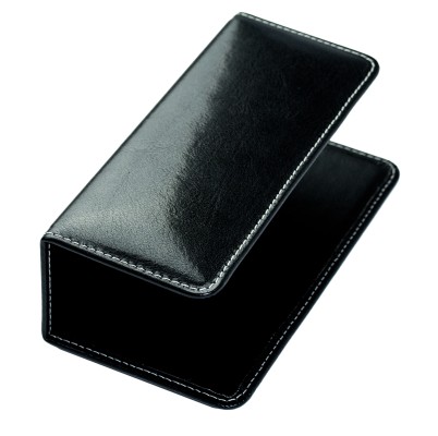 Briefständer PREMIUM LEDER VINTAGE schwarz
