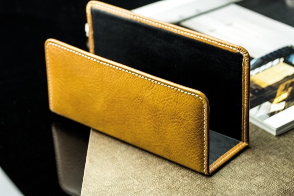 Briefständer PREMIUM LEDER VINTAGE cuoiobraun