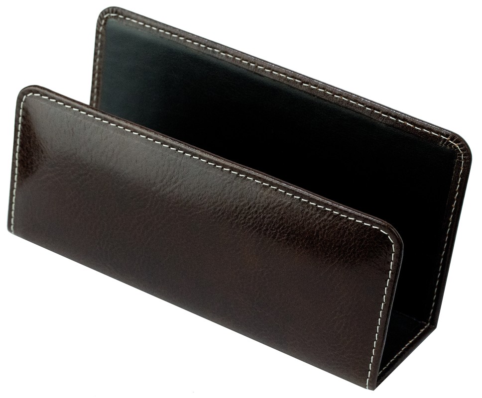 Briefständer PREMIUM LEDER VINTAGE marrone