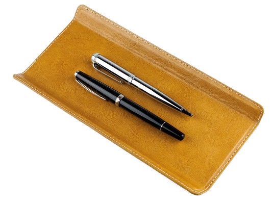 Federschale PREMIUM LEDER VINTAGE cuoiobraun