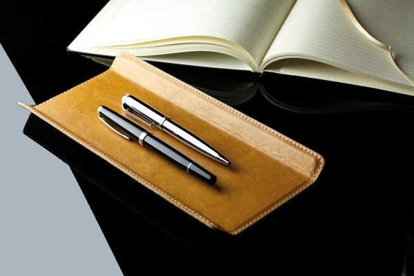 Federschale PREMIUM LEDER VINTAGE cuoiobraun