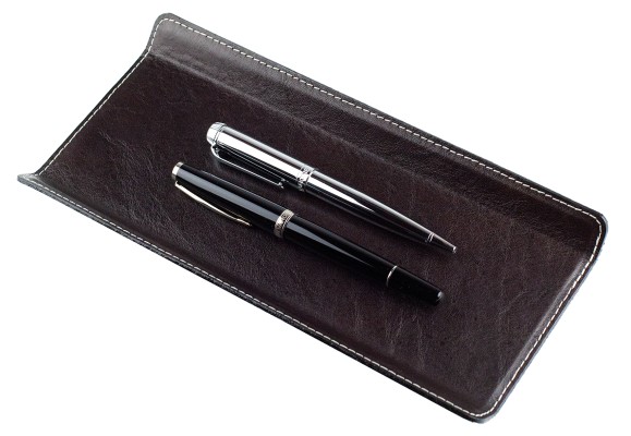 Federschale PREMIUM LEDER VINTAGE marrone