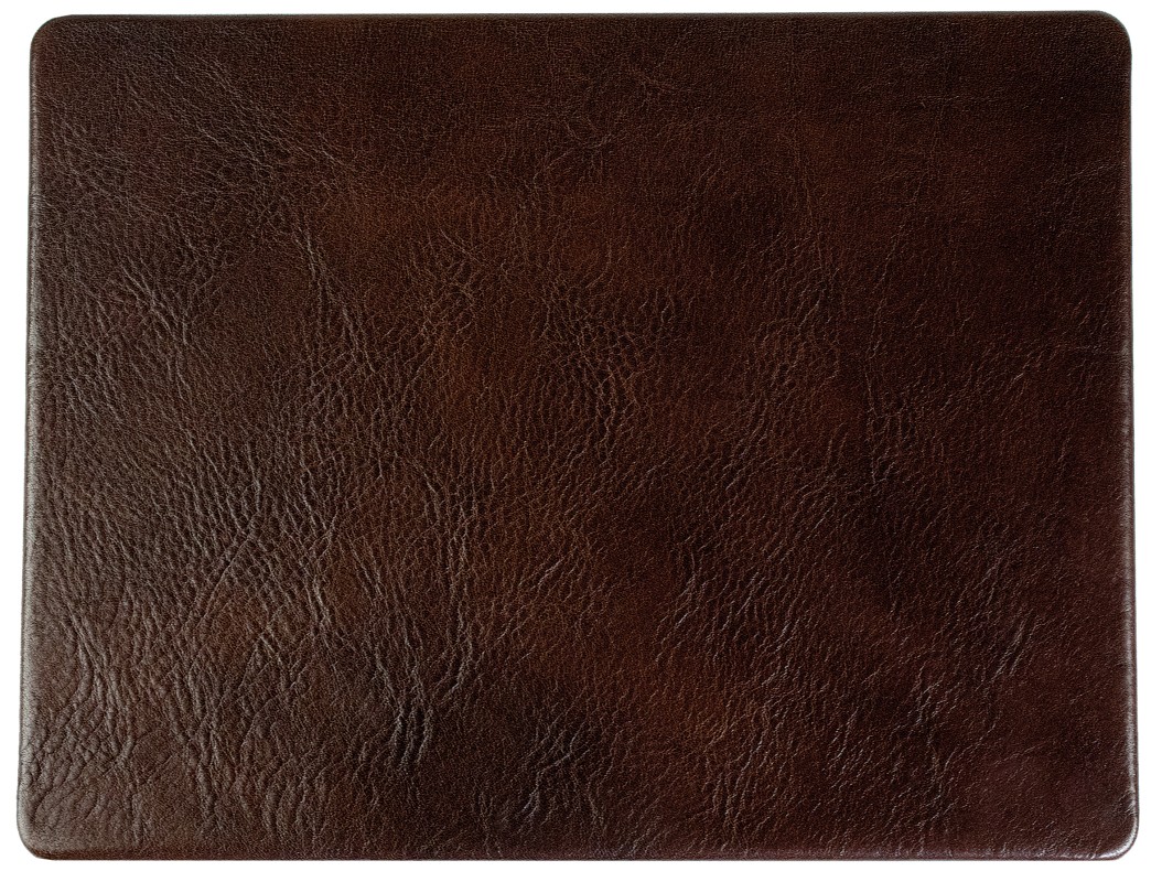 Mousepad PREMIUM LEDER VINTAGE Anilin marronebraun