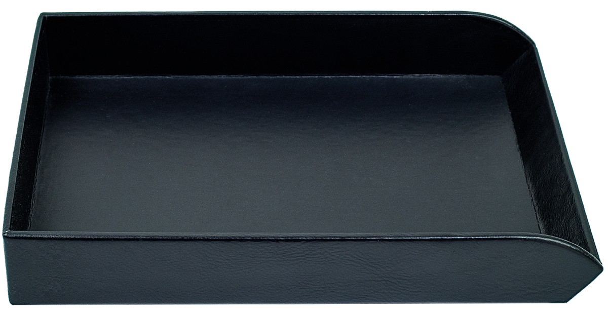 Briefablagekasten PREMIUM LEDER VINTAGE schwarz