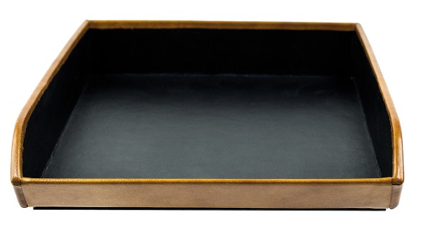Briefablagekasten PREMIUM LEDER VINTAGE cuoiobraun
