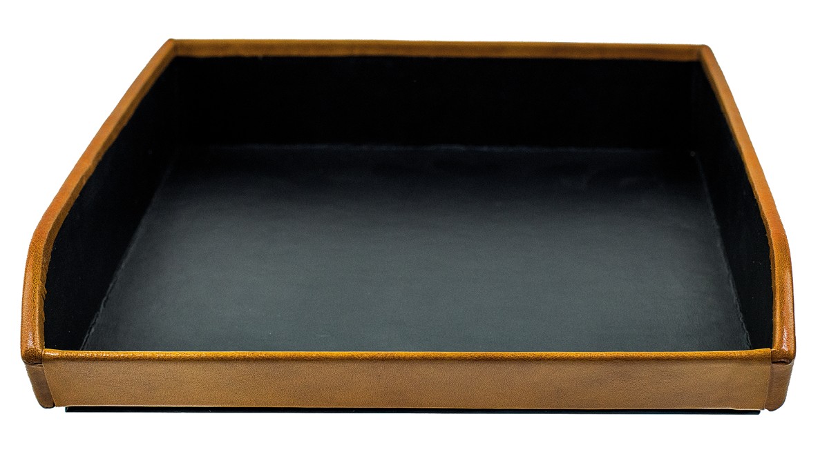 Briefablagekasten PREMIUM LEDER VINTAGE cuoiobraun
