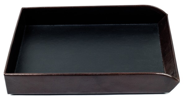 Briefablagekasten PREMIUM LEDER VINTAGE marrone