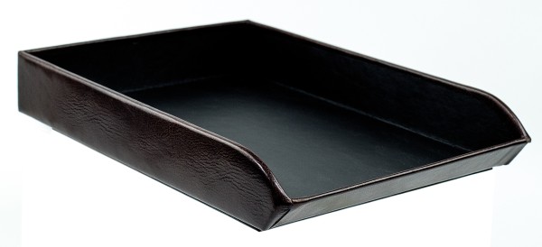 Briefablagekasten PREMIUM LEDER VINTAGE marrone