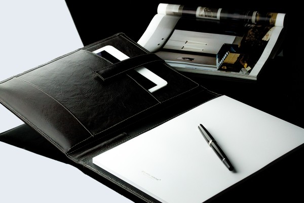 Schreibmappe DIN A4 PREMIUM LEDER VINTAGE marronebraun