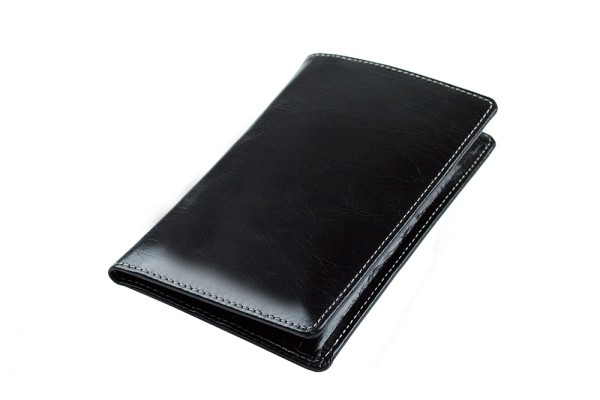 Reisebrieftasche PREMIUM LEDER VINTAGE schwarz