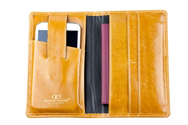 Reisebrieftasche PREMIUM LEDER VINTAGE cuoiobraun