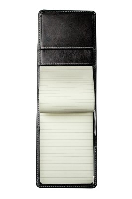 Reporterblock cirka DIN A6 PREMIUM LEDER VINTAGE schwarz