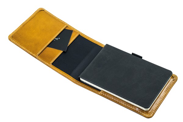 Notizblock Pocket Format vertikal | VINTAGE hellbraun