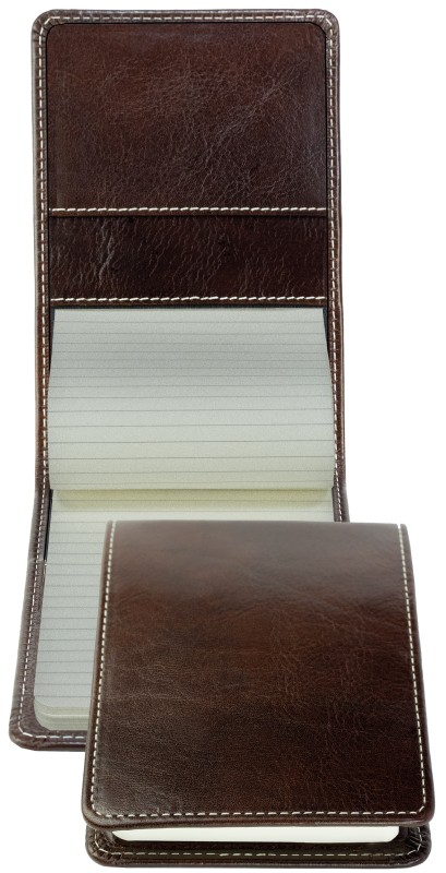 Notizblock Pocket Format | Echtleder | VINTAGE dunkelbraun