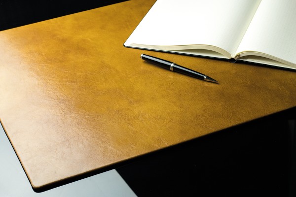 Schreibunterlage XXL 65x45 PREMIUM LEDER VINTAGE cuoiobraun