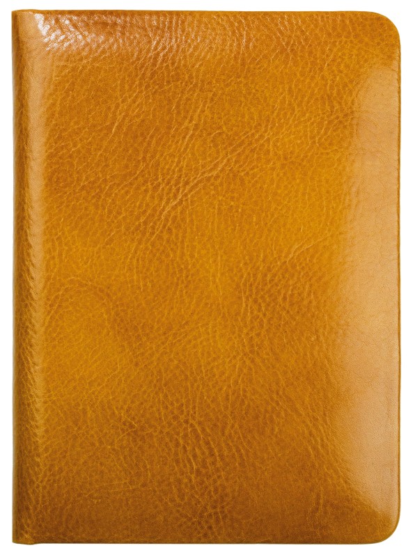 Adressbuch DIN A6+ (gebunden) | Echtleder | VINTAGE hellbraun