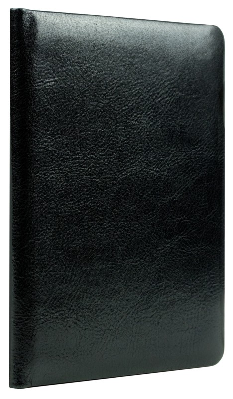 Adressbuch DIN A5 (gebunden) | Echtleder | VINTAGE schwarz